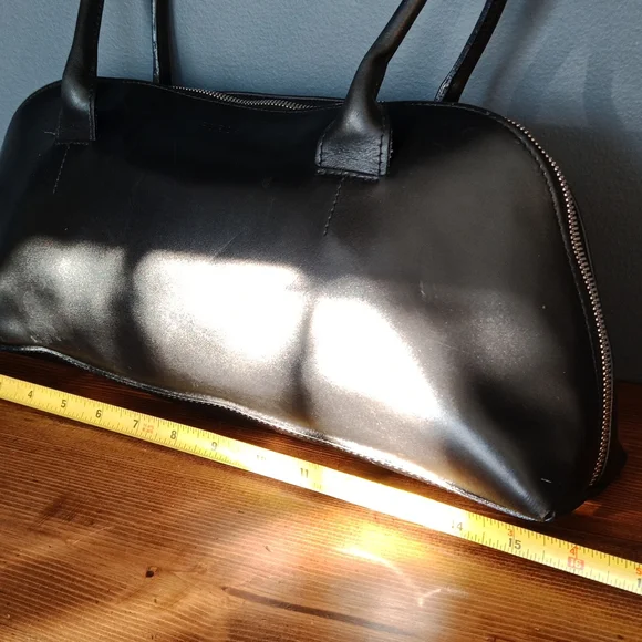 Furla Black Leather Handbag - Picture 8 of 16